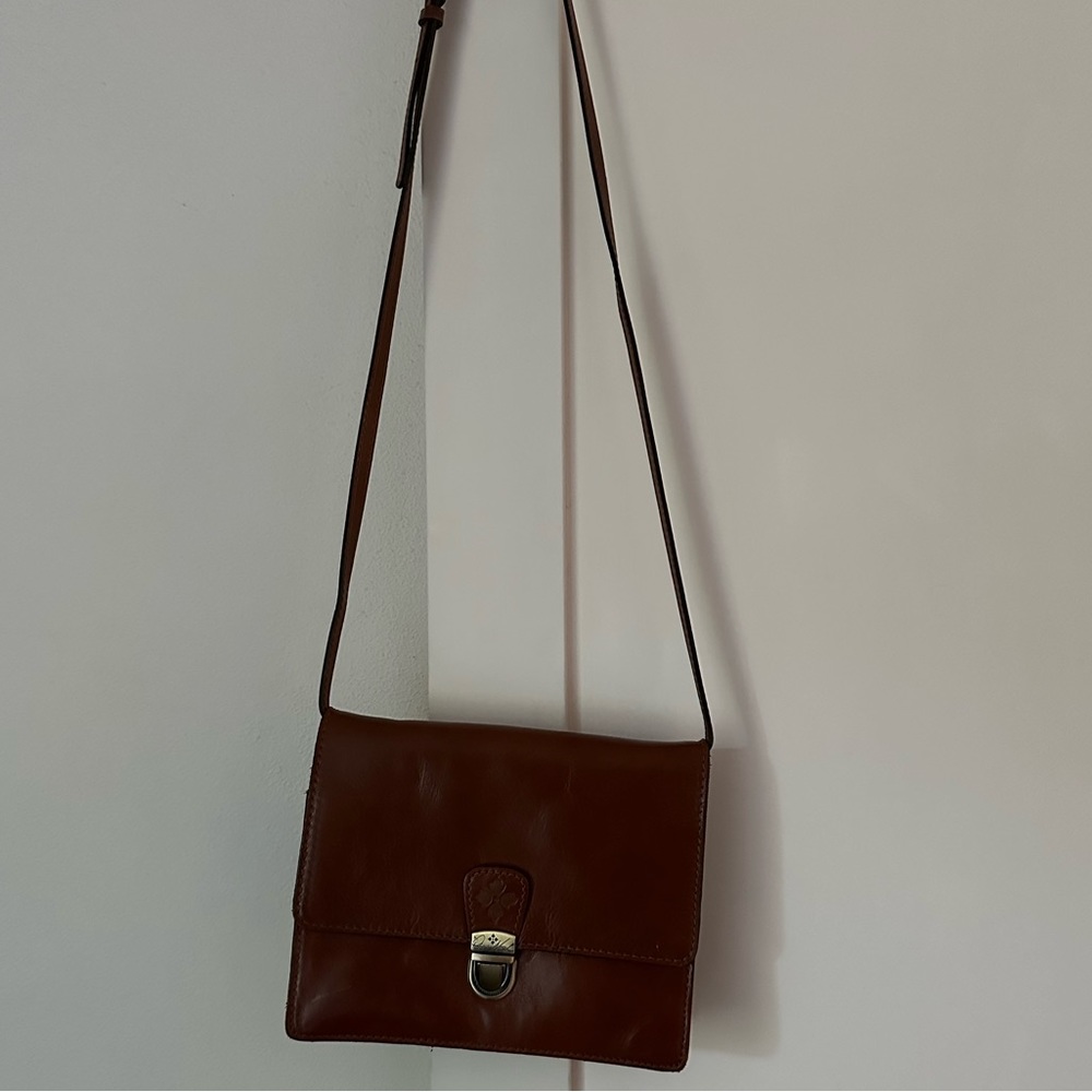Patricia Nash Brown Leather Crossbody